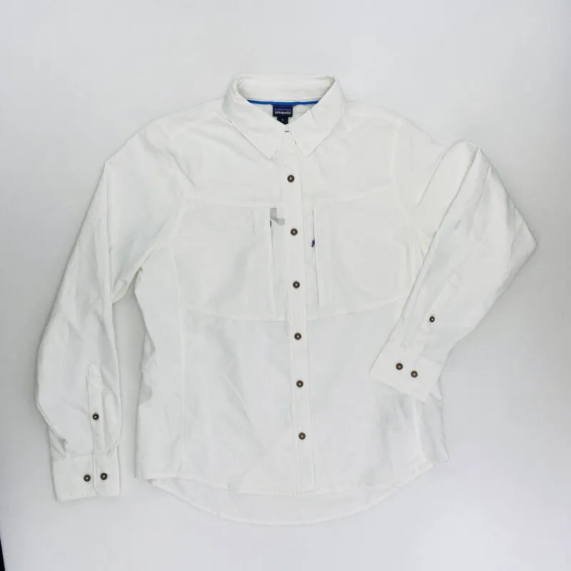 Patagonia  W'S L/S Sol Patrol Shirt - Camicia di seconda mano - Donna - Bianco - S