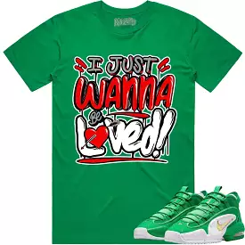 Penny 1 Stadium Green 1s Shirt to Match - RED LOVED