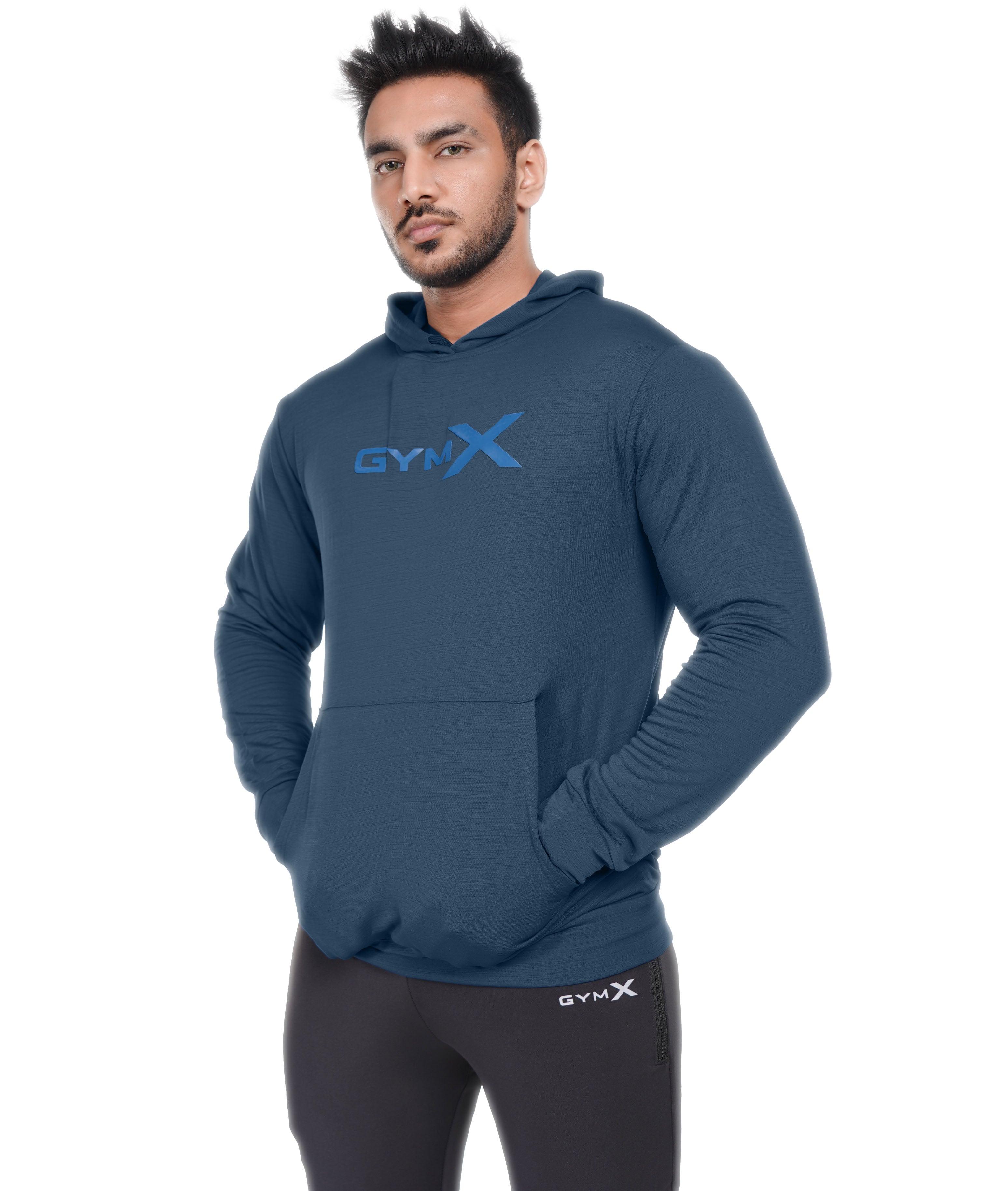 Persian Blue GymX Bold Pullover - Sale