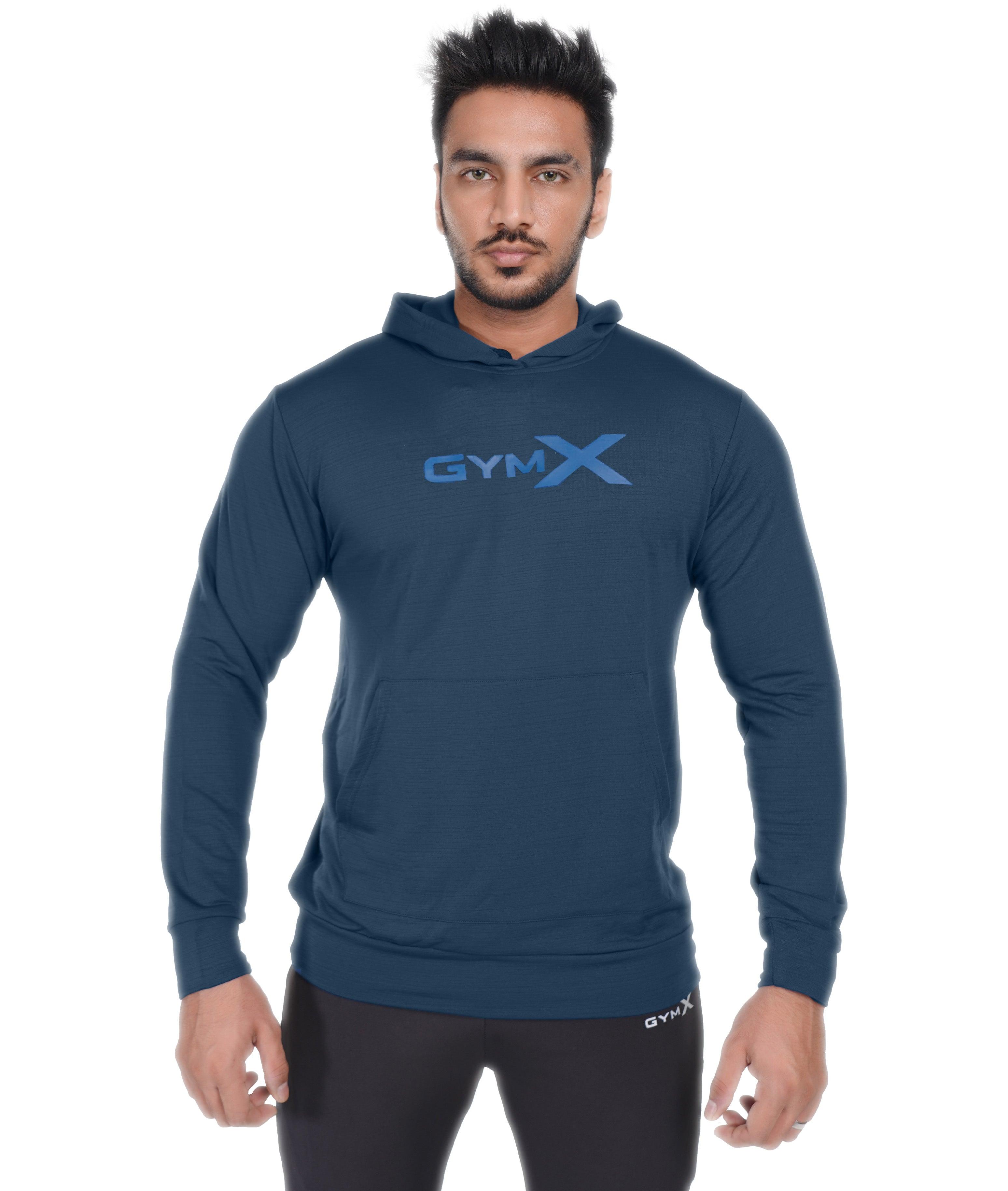 Persian Blue GymX Bold Pullover - Sale