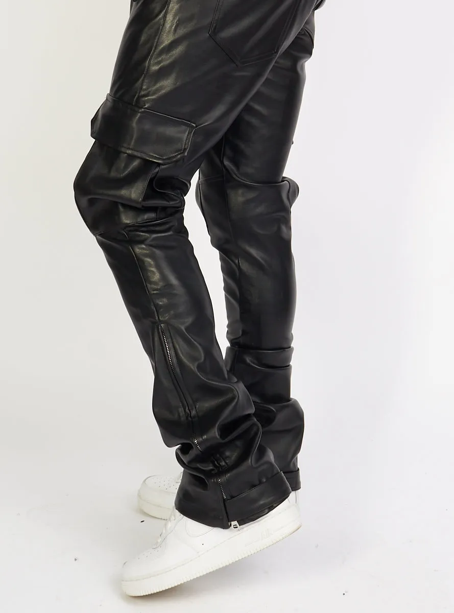 Politics - Leather Pants Harris551 - Black