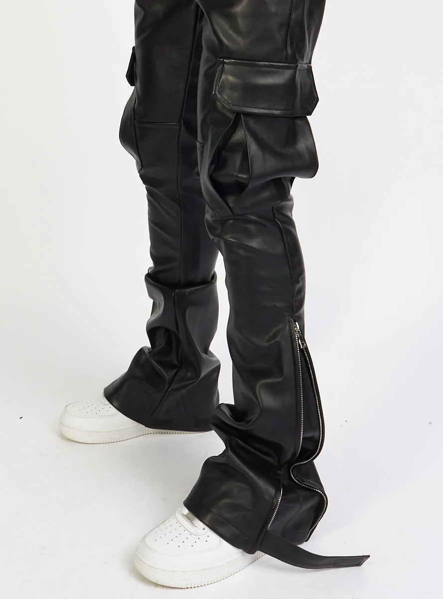 Politics - Leather Pants Harris551 - Black