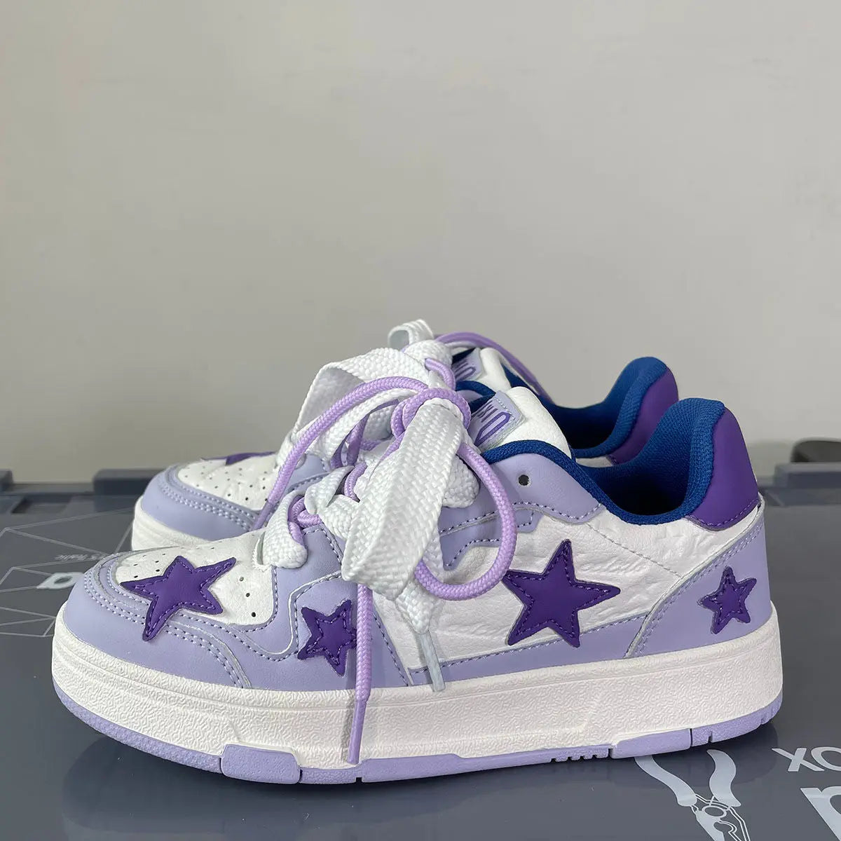 Purple Dopamine Star Sneakers Shoes MK19384