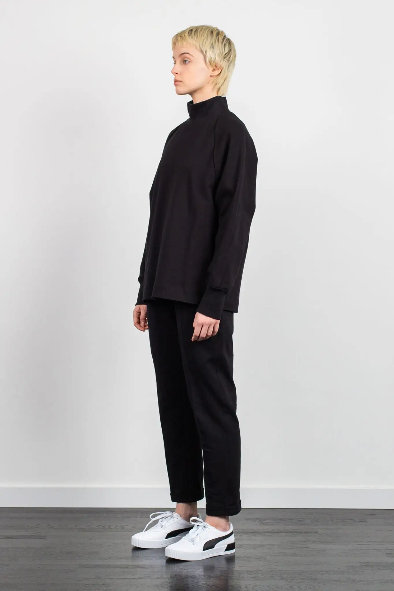 Raglan Sleeve Turtleneck