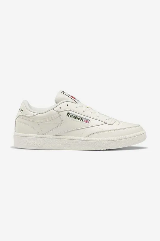 Reebok Classic leather sneakers Club C 85 white color