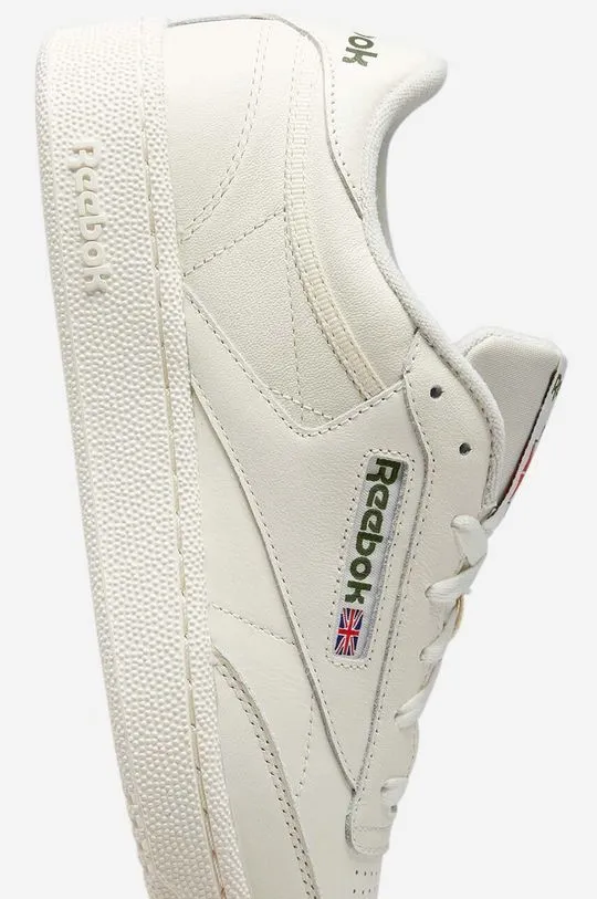 Reebok Classic leather sneakers Club C 85 white color