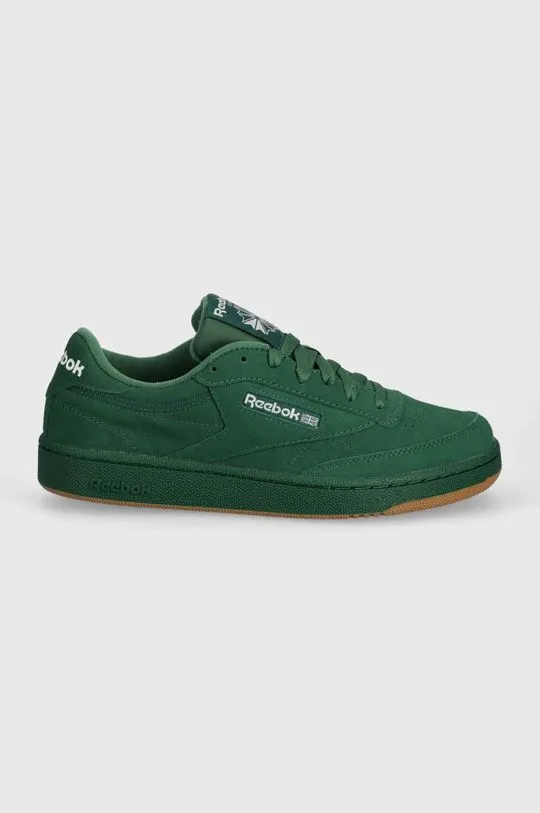 Reebok Classic suede sneakers Club C 85 green color 100074451