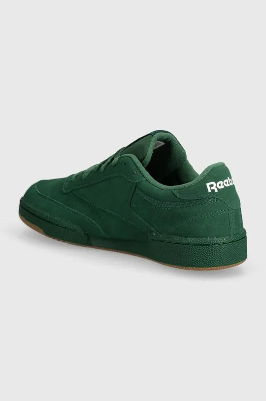 Reebok Classic suede sneakers Club C 85 green color 100074451