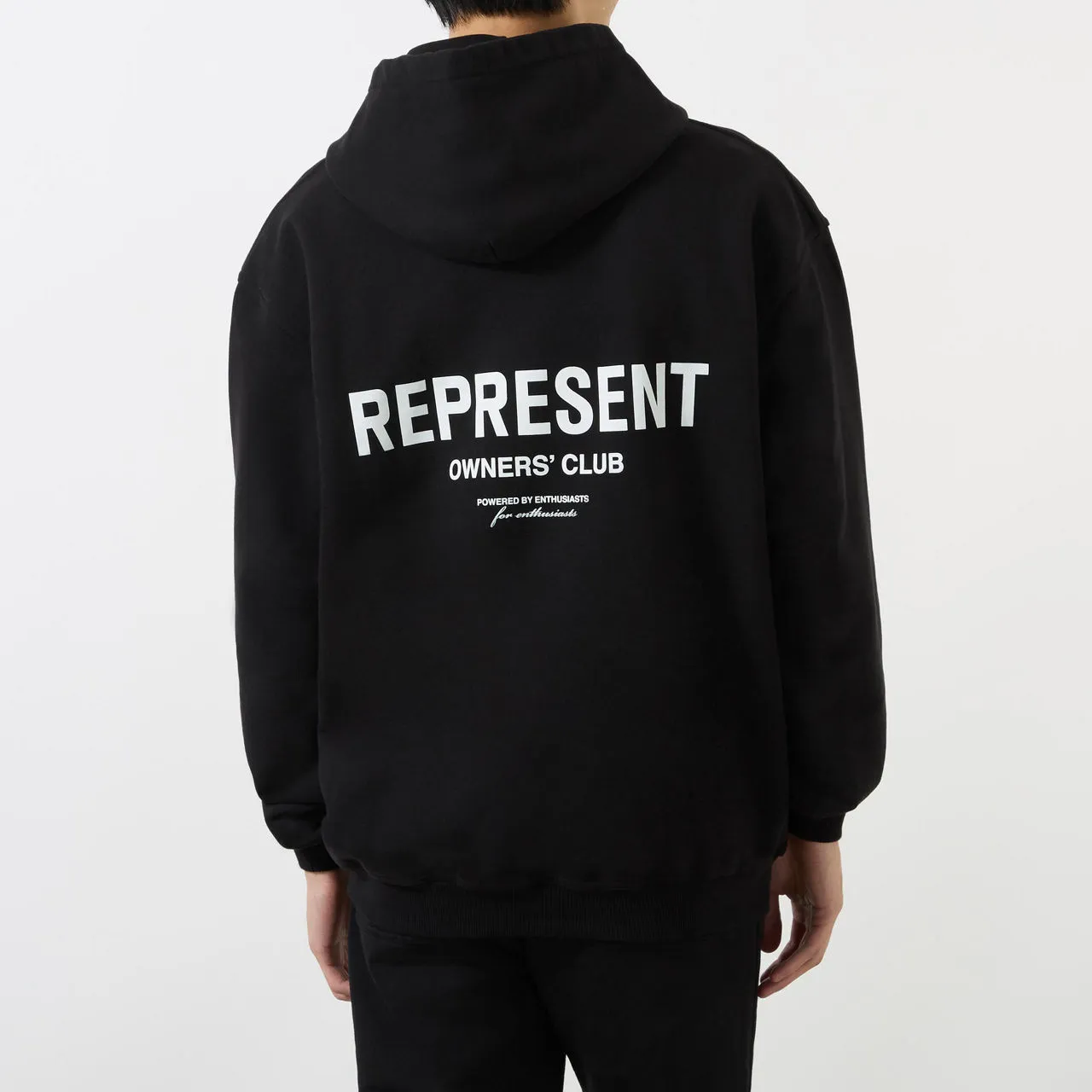 REPRESENT Owners Club Cotton Hoodie - Black