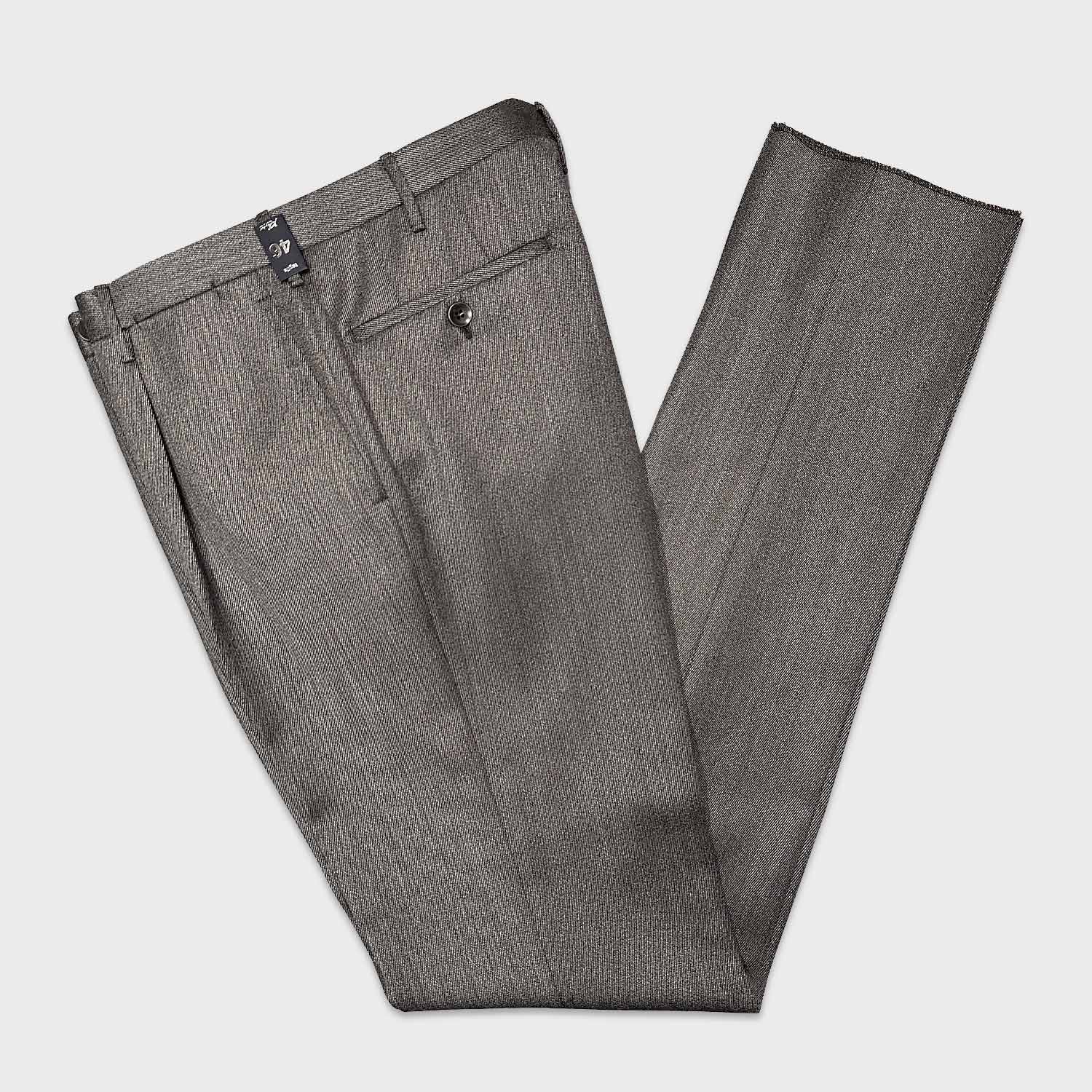 Rota Covert Wool Trousers Anthracite Grey