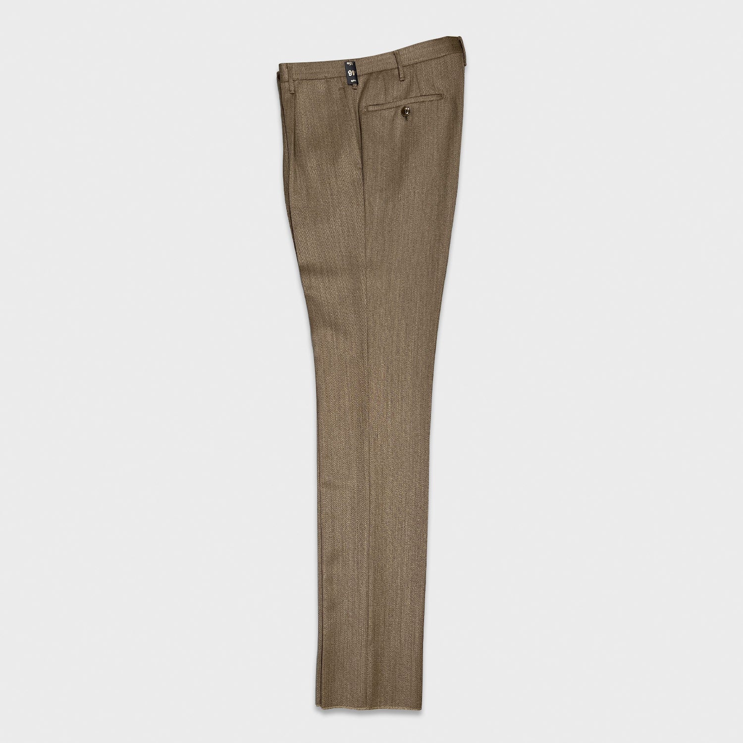 Rota Covert Wool Trousers Brown Beige