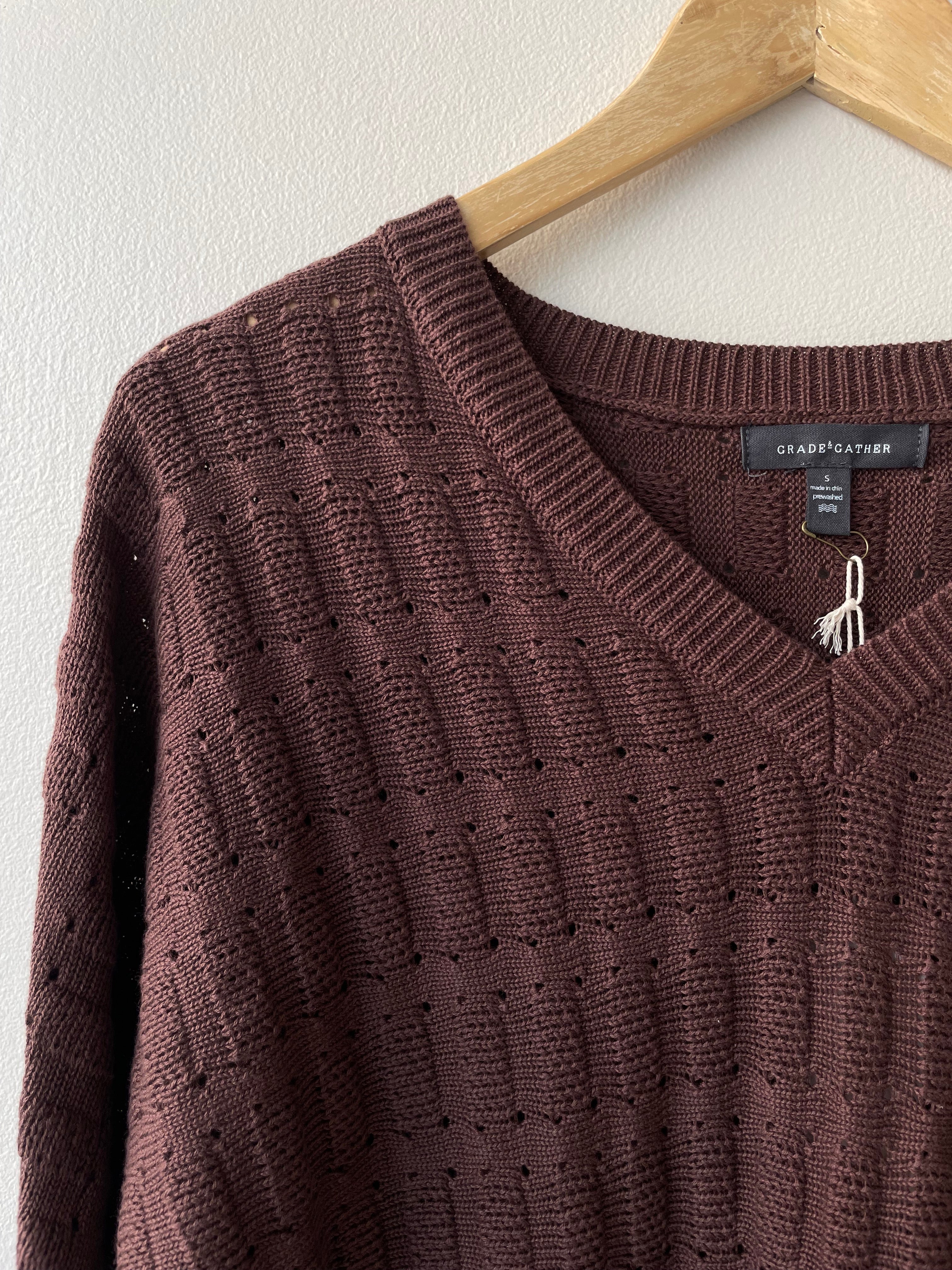 SALE | Cadie Pointelle Sweater