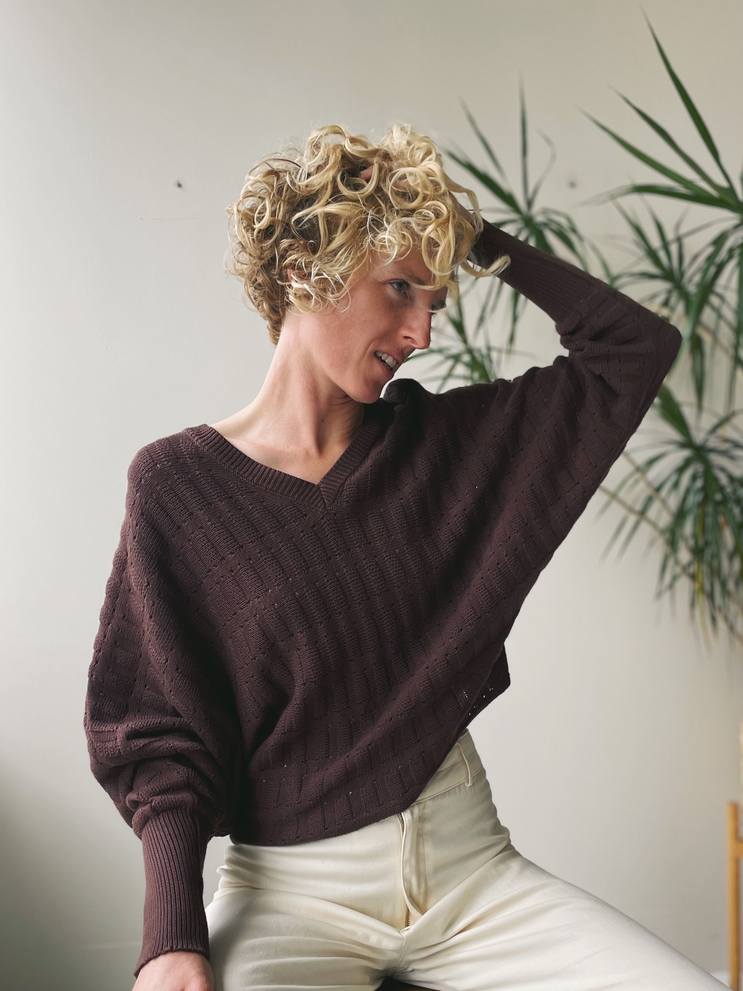 SALE | Cadie Pointelle Sweater