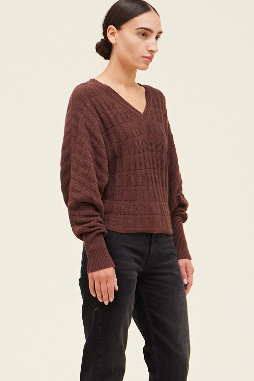 SALE | Cadie Pointelle Sweater