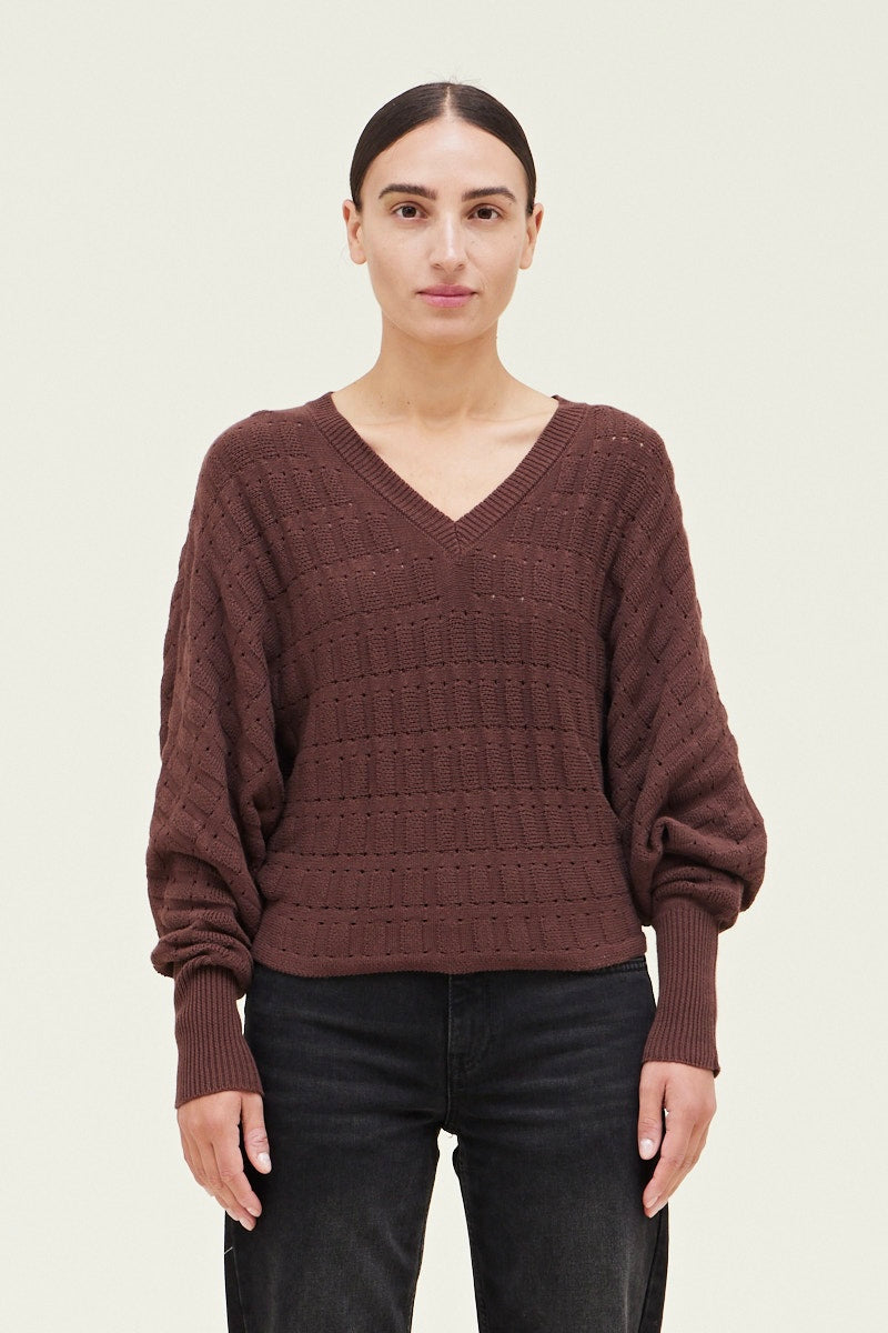 SALE | Cadie Pointelle Sweater