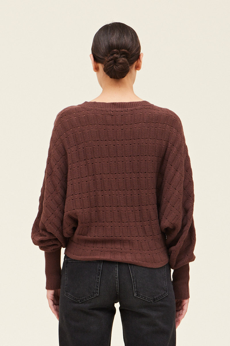 SALE | Cadie Pointelle Sweater