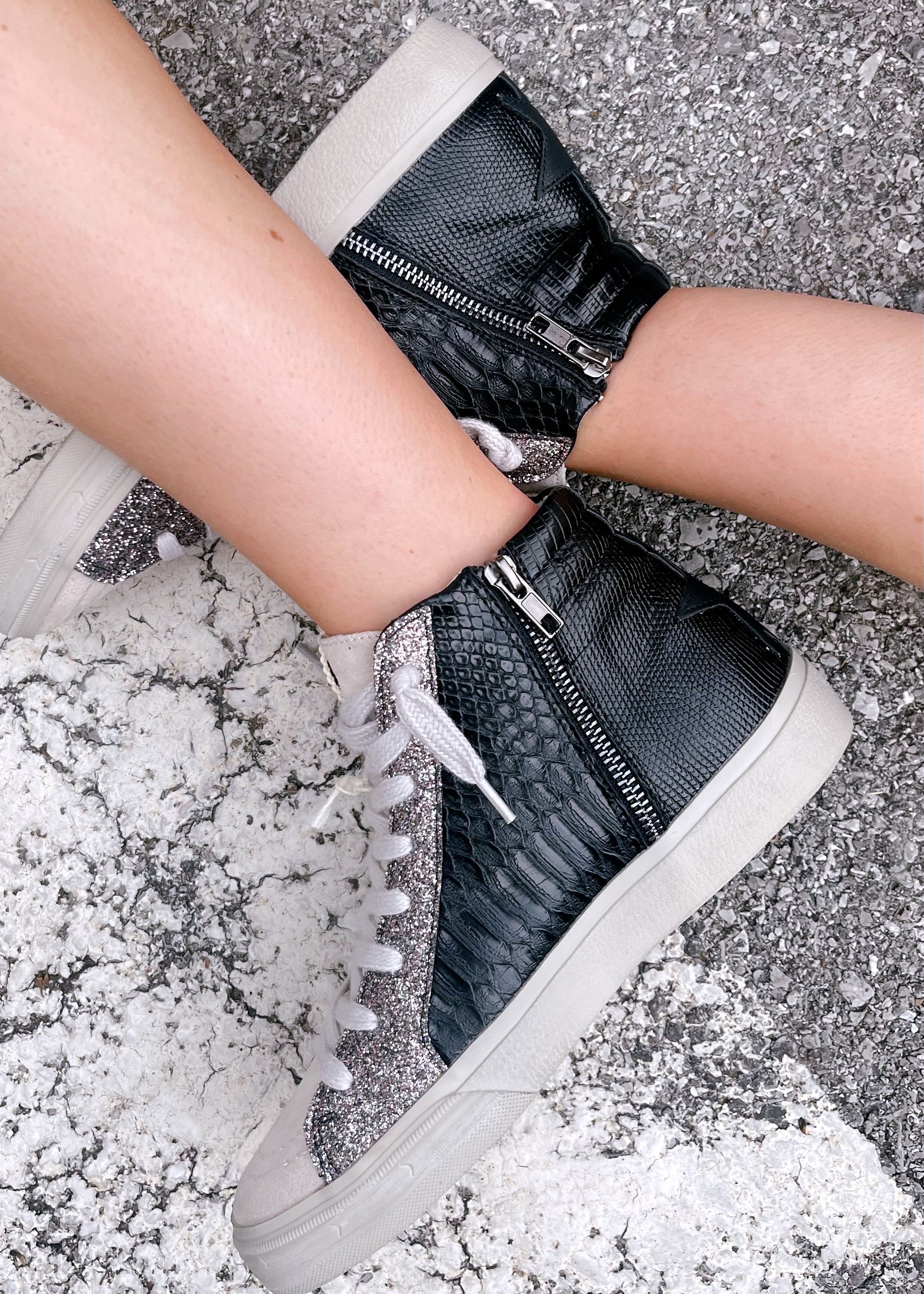 Shu Shop Rooney High Top Sneaker | Black