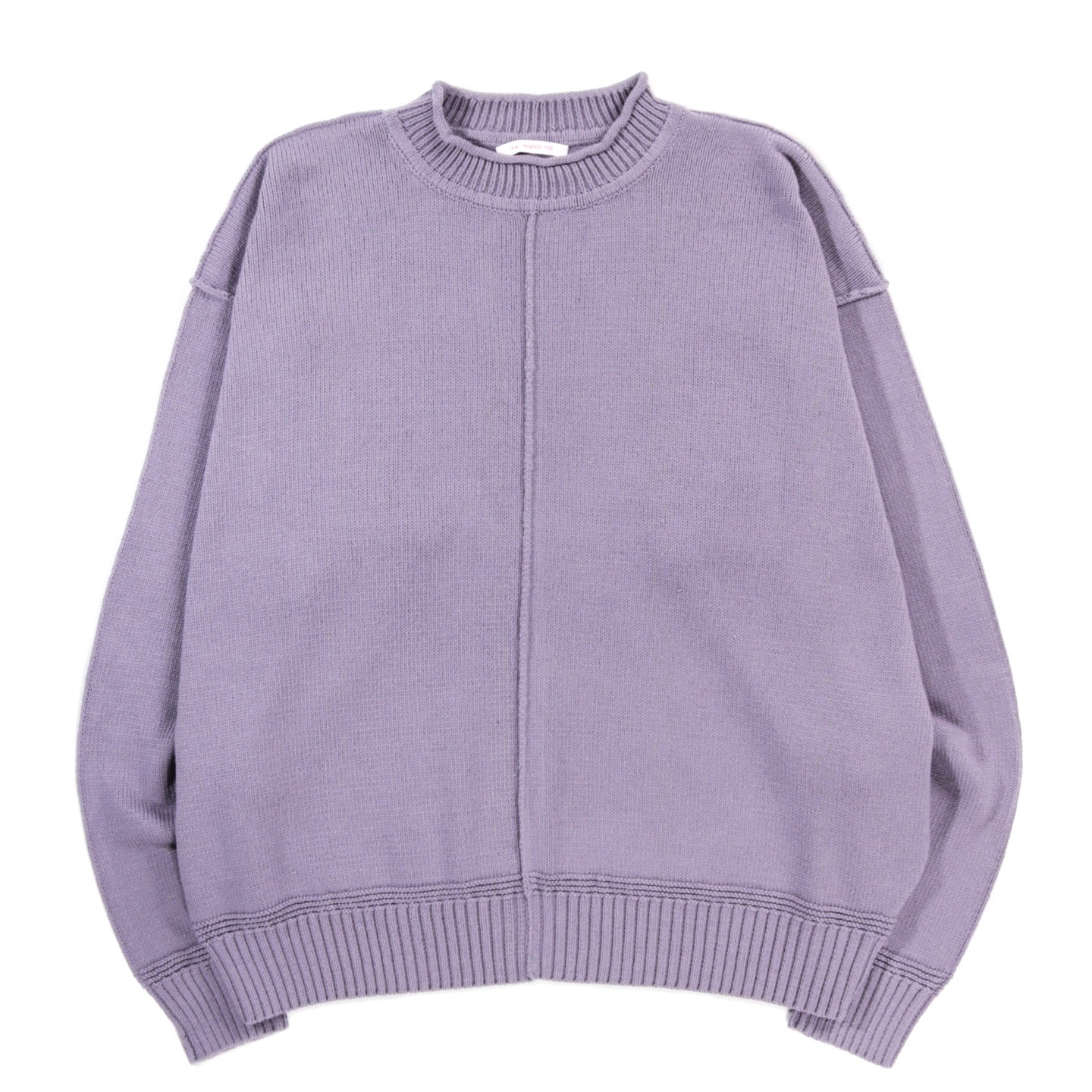 S.K. MANOR HILL WHARF SWEATER LAVENDER COTTON