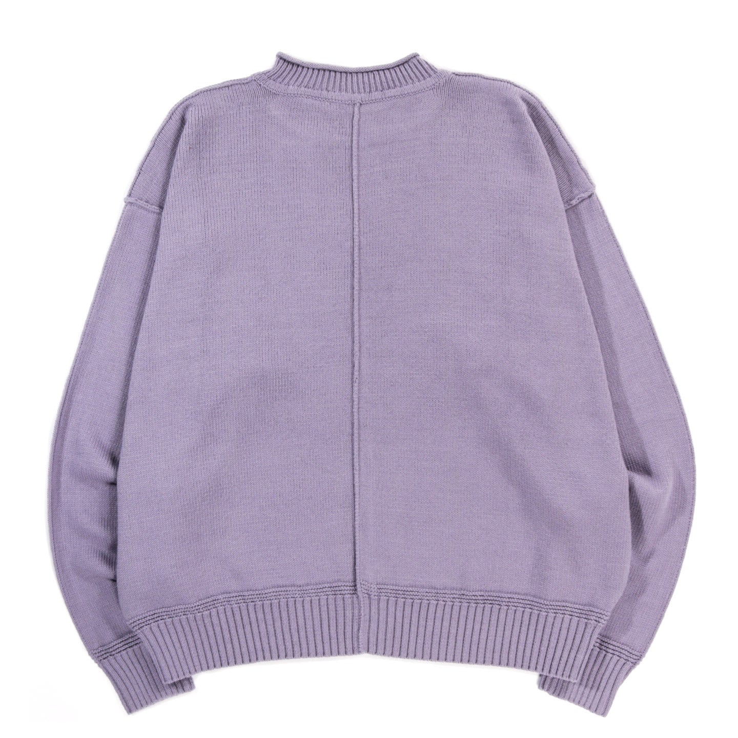 S.K. MANOR HILL WHARF SWEATER LAVENDER COTTON