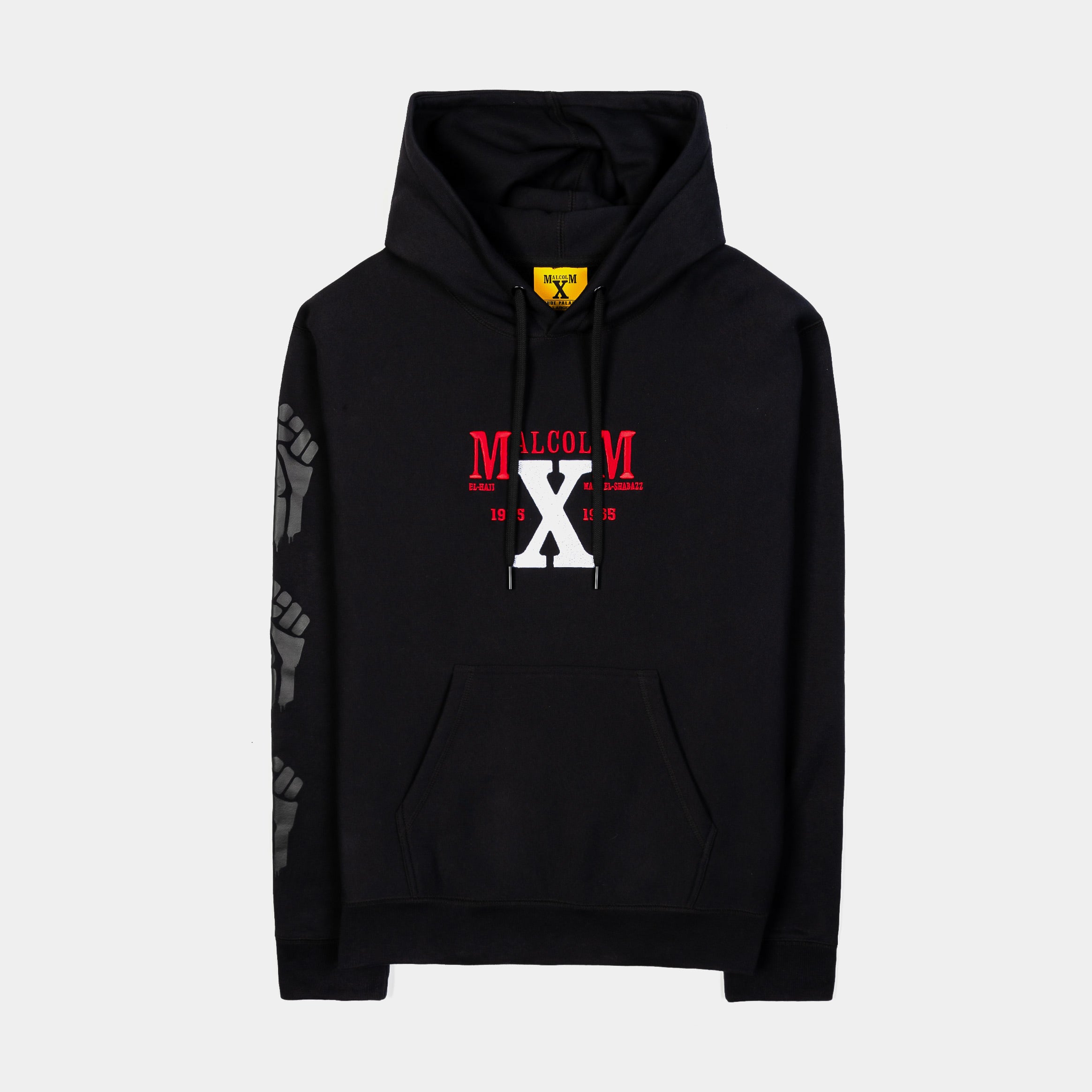 SP x Malcom X Power Pullover Mens Hoodie (Black/Red)