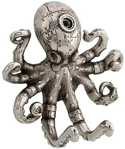 Steampunk Octopus Wall Hook