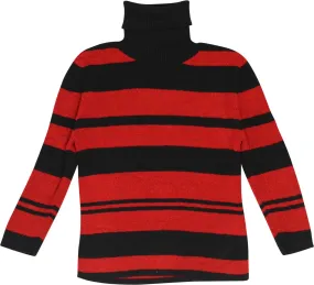 Striped Turtleneck Jumper | ThriftTale