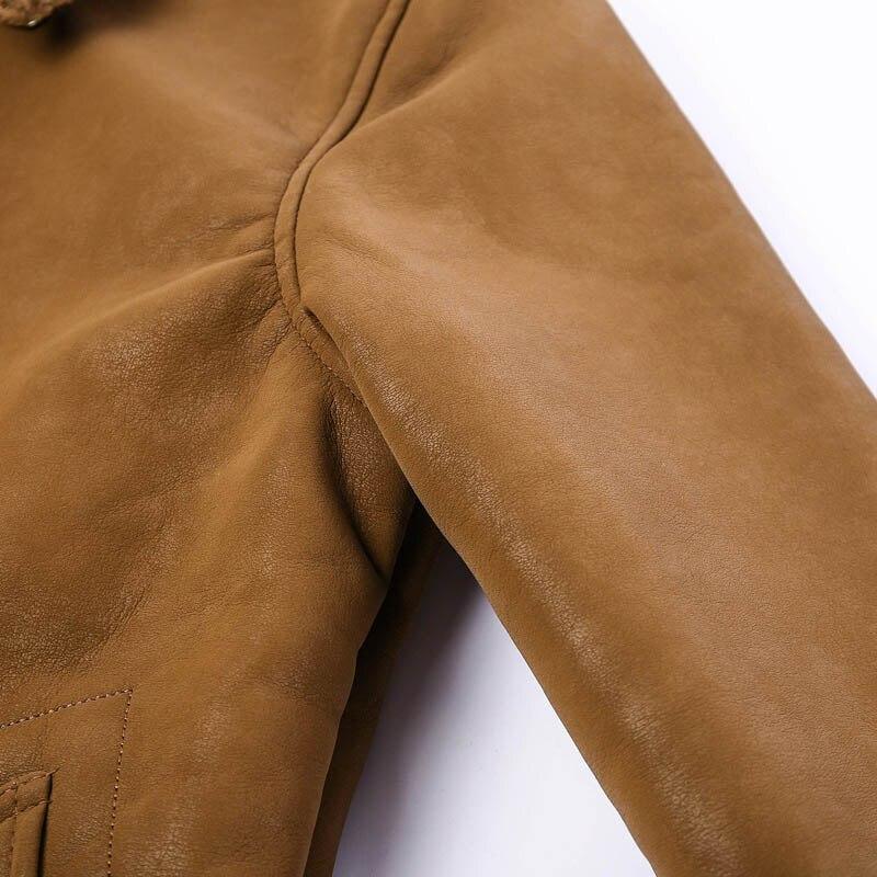 Swedish Men Suede Leather Jacket