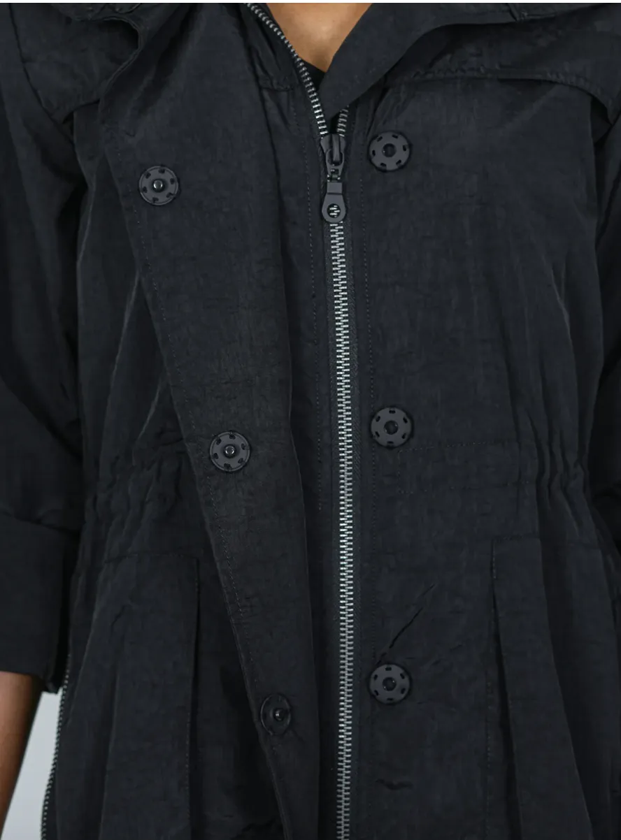 The Modern Anorak Jacket, Black