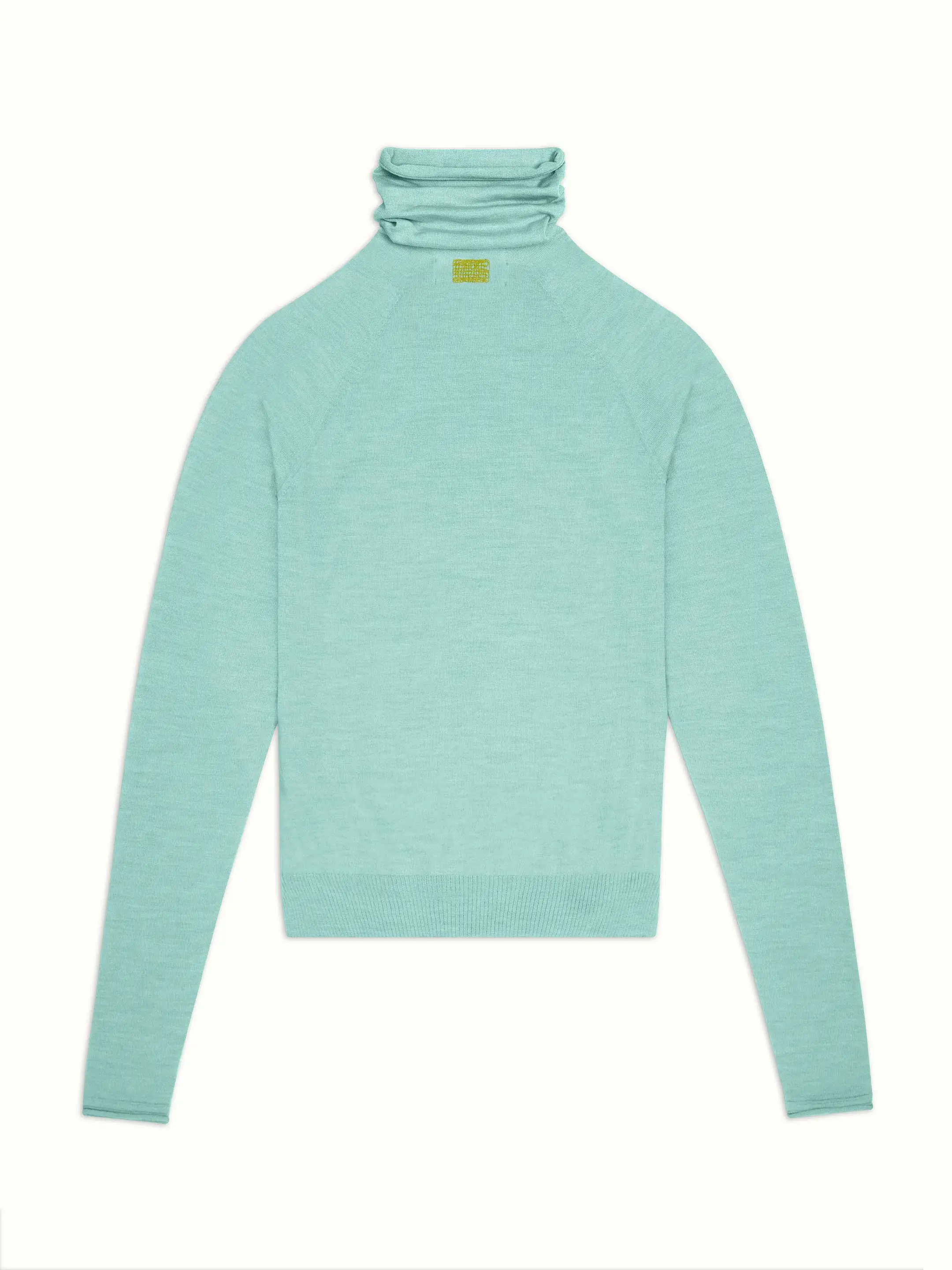 The Turtleneck - Aqua Green