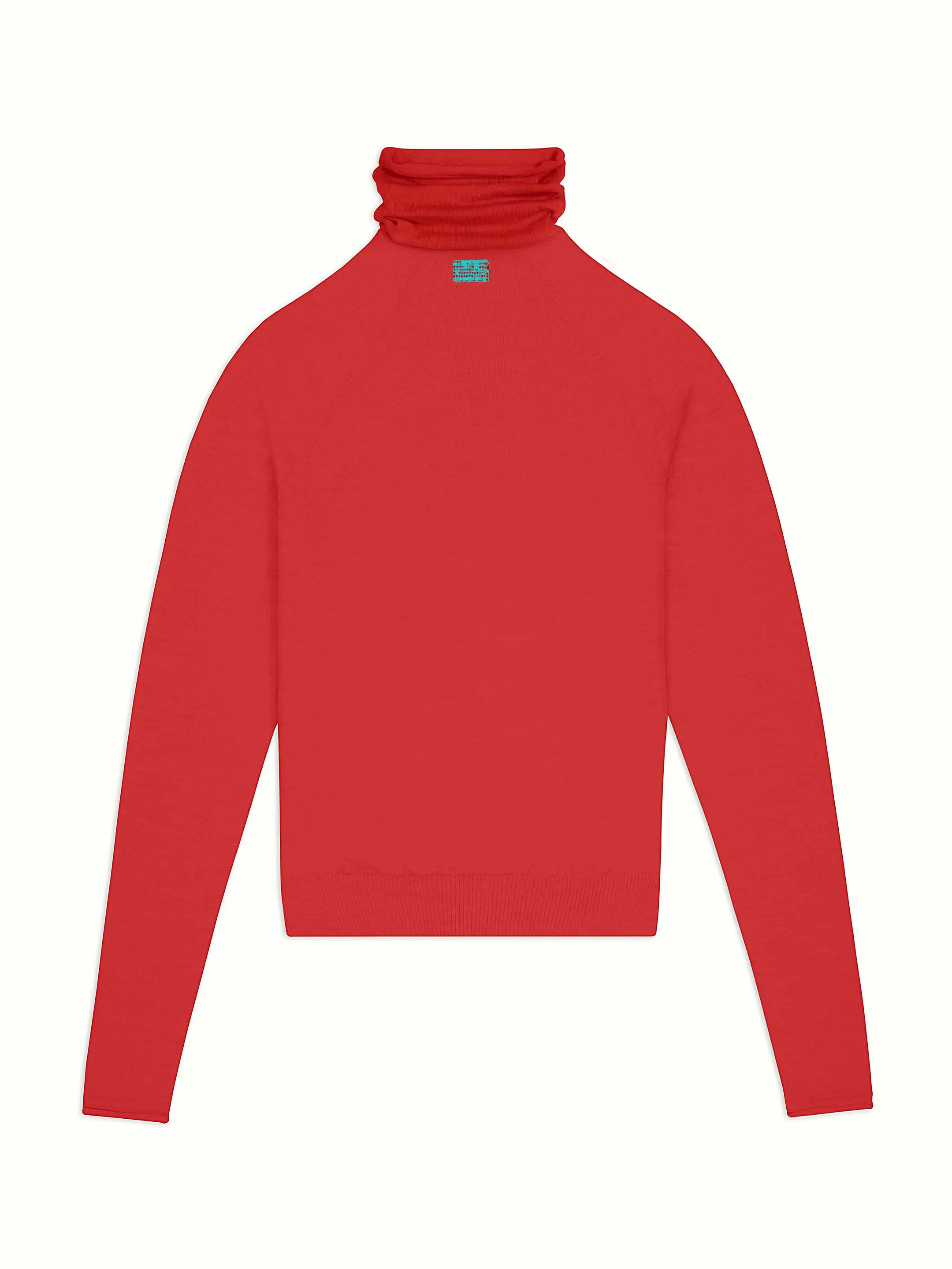 The Turtleneck - Real Red