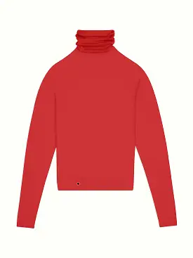 The Turtleneck - Real Red