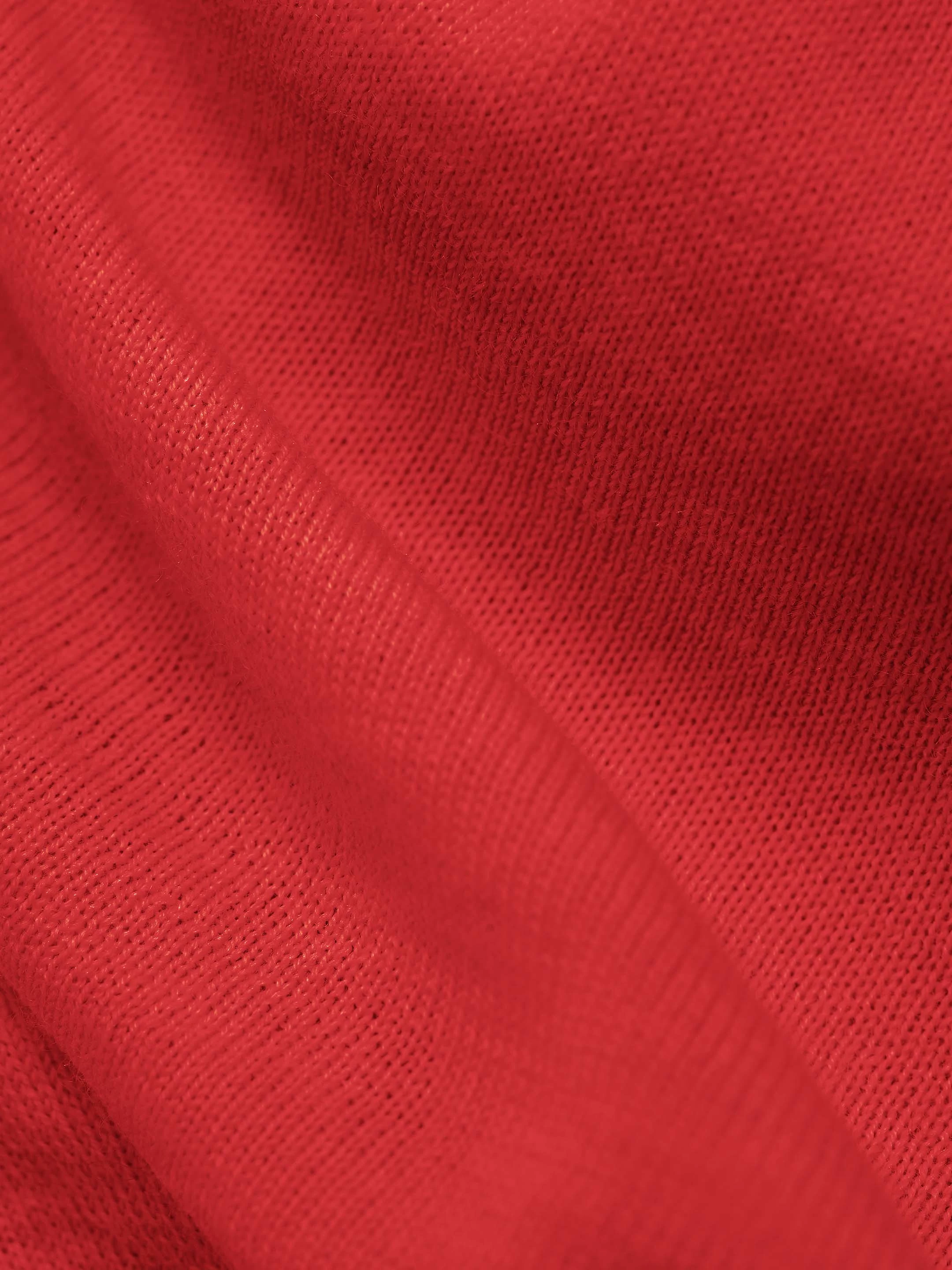 The Turtleneck - Real Red