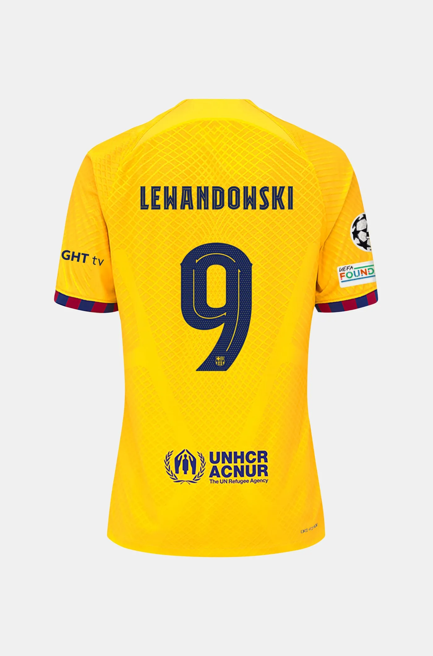 UCL FC Barcelona fourth shirt 23/24 Player’s Edition - LEWANDOWSKI