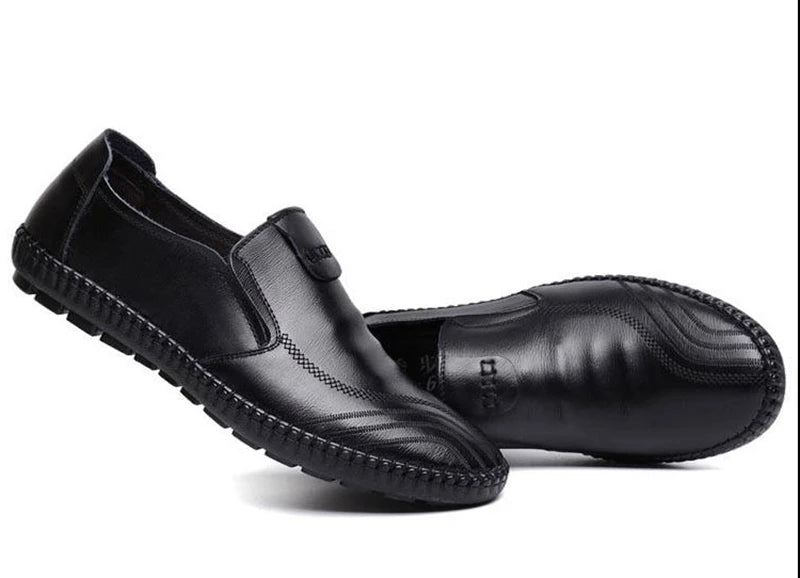 Upgrade Your Style with Our Brand New Fashion Men's Loafers in High-Quality Leather