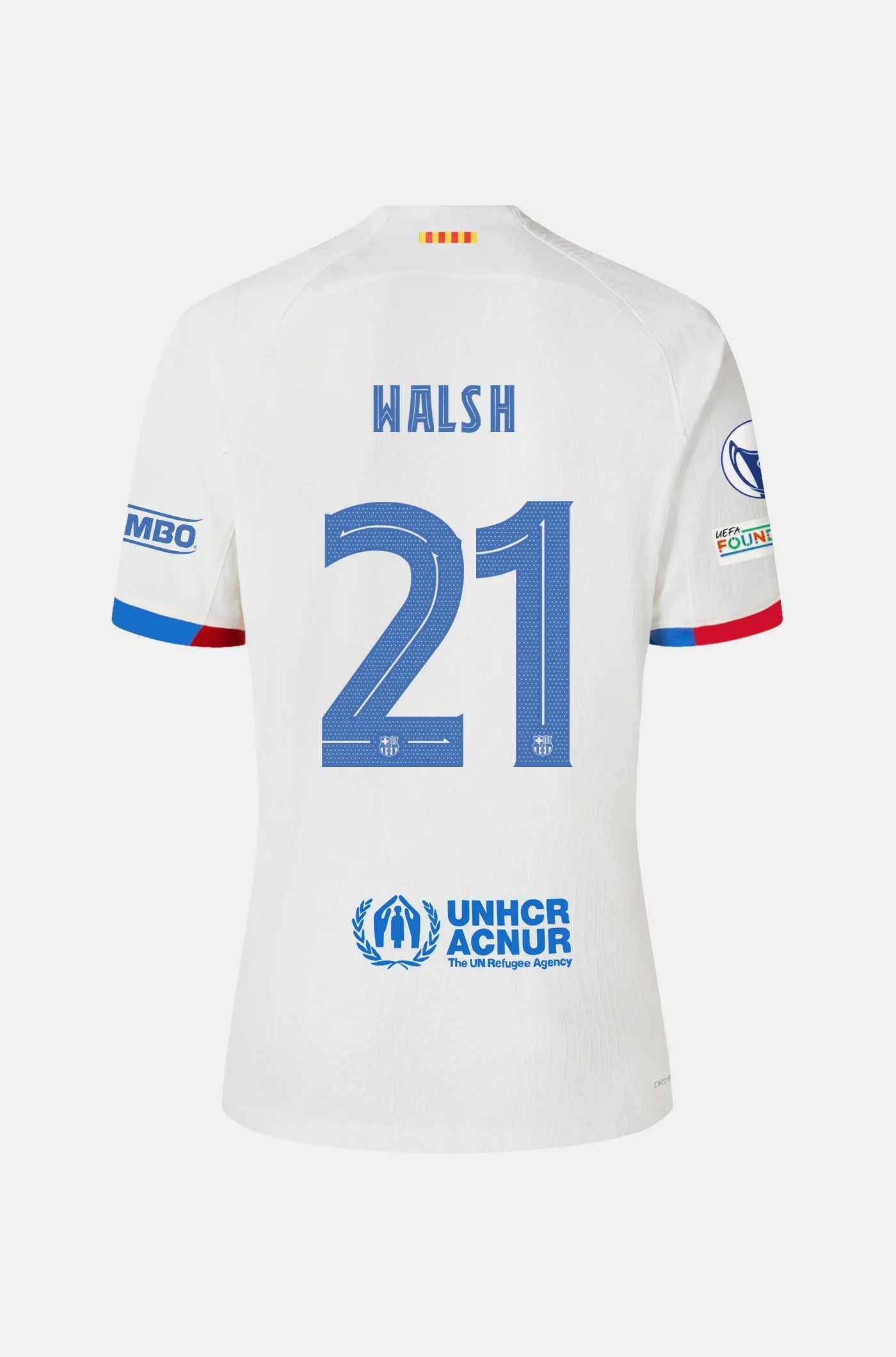 UWCL FC Barcelona away shirt 23/24 Player's Edition - WALSH