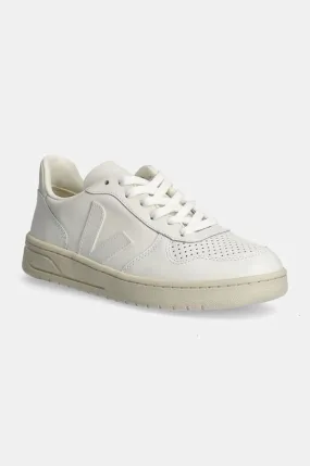 Veja leather sneakers V-10 Leather Extra-White white color