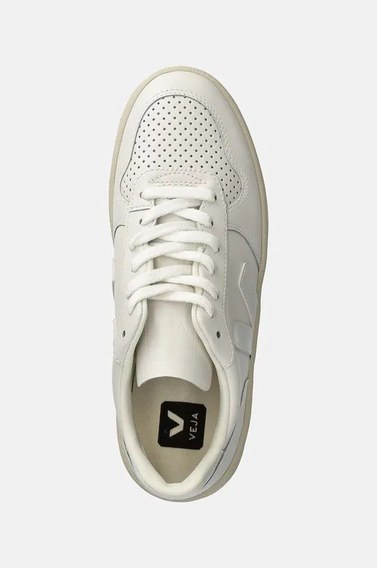 Veja leather sneakers V-10 Leather Extra-White white color