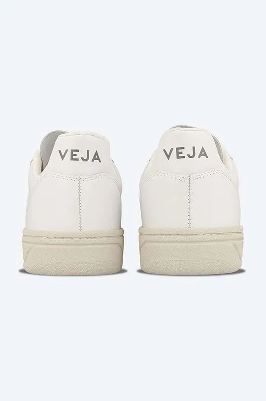 Veja leather sneakers V-10 Leather Extra-White white color