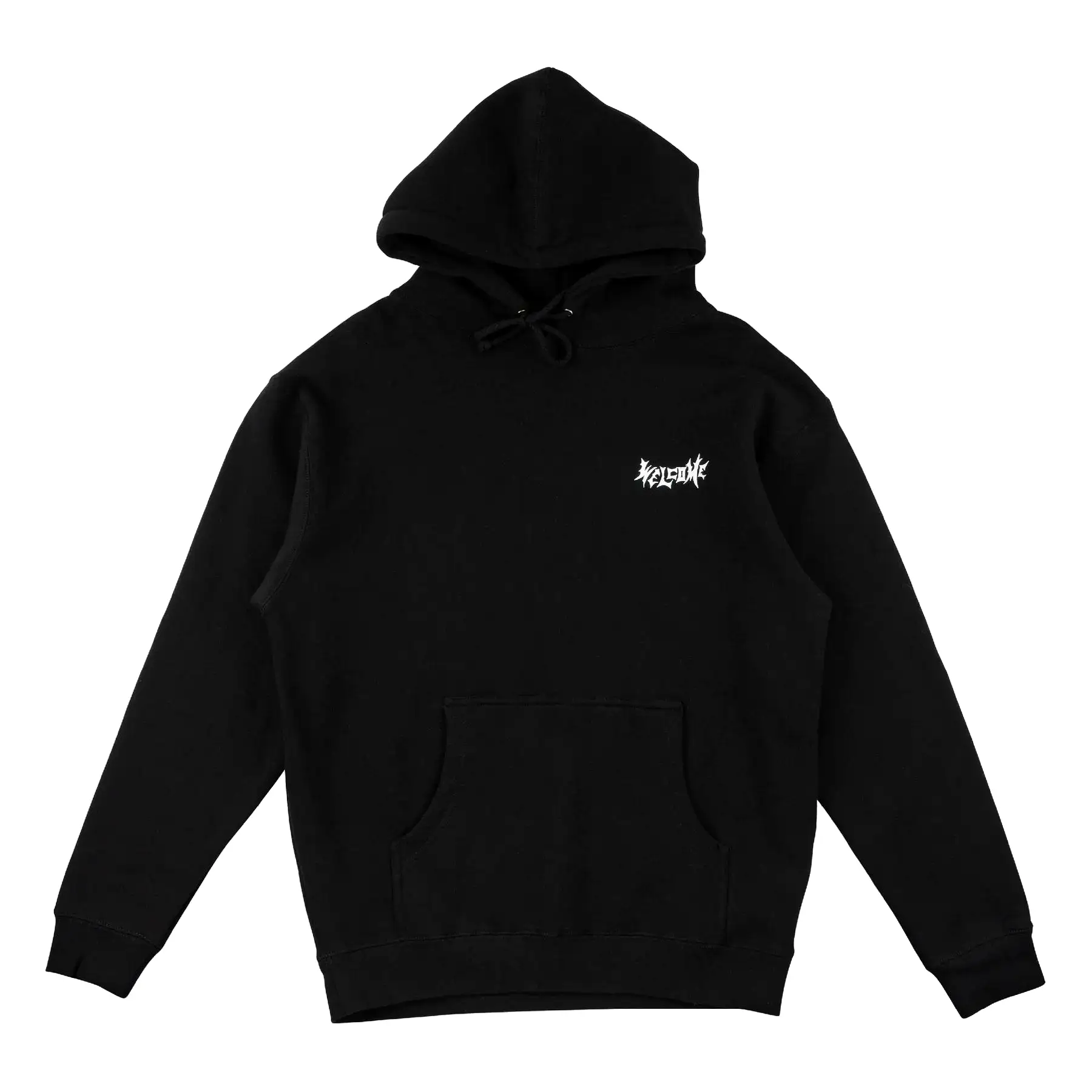 Welcome Sloth Pullover Hoodie Black/Sage