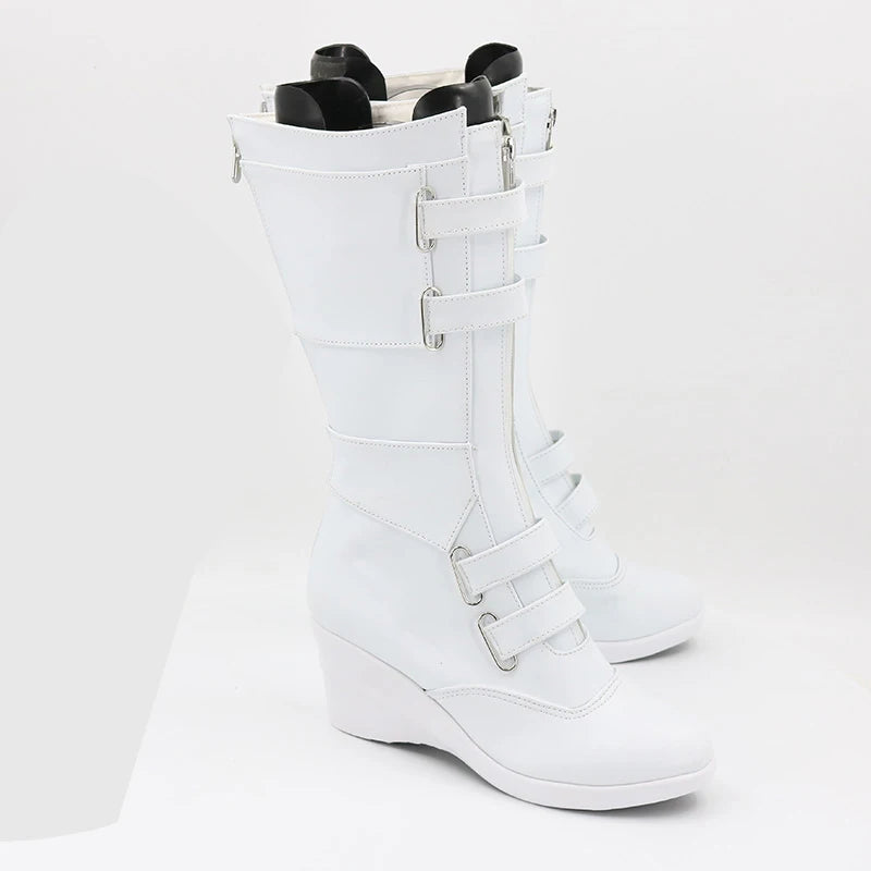 Widow Leather Boots  Cosplay shoes