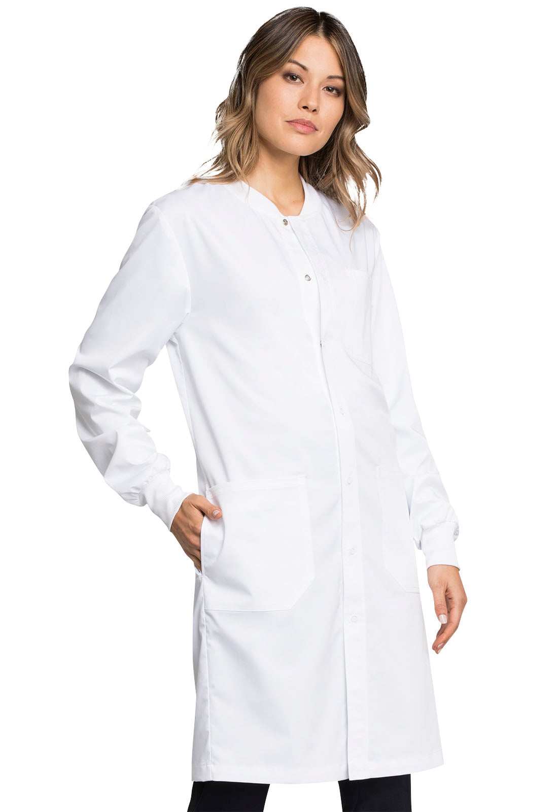 WW Revolution Tec Unisex 40 Snap Front Lab Coats