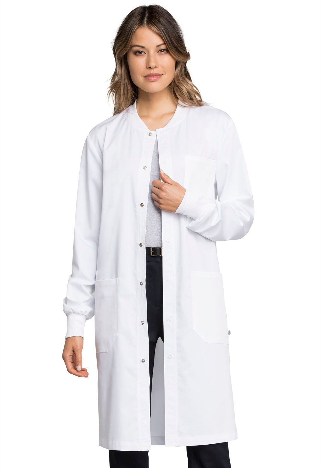 WW Revolution Tec Unisex 40 Snap Front Lab Coats