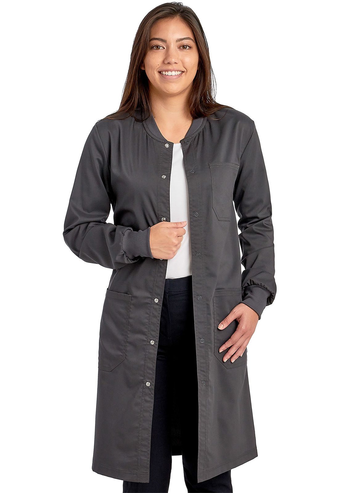 WW Revolution Tec Unisex 40 Snap Front Lab Coats