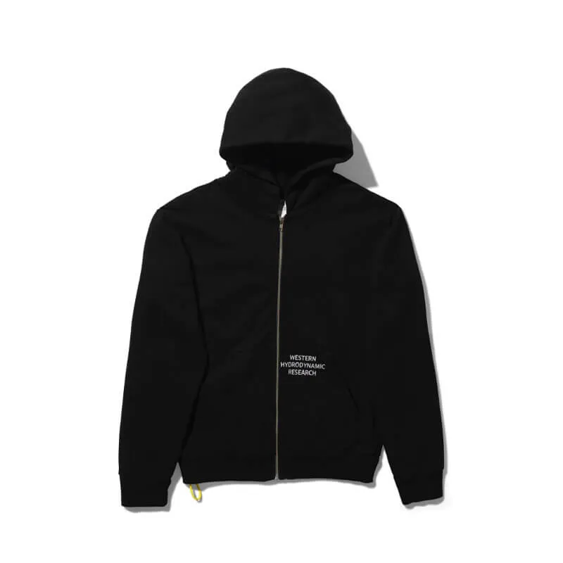 Zip Hoodie - Black