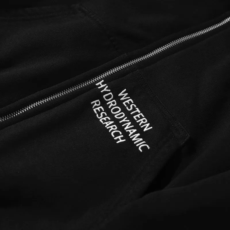 Zip Hoodie - Black